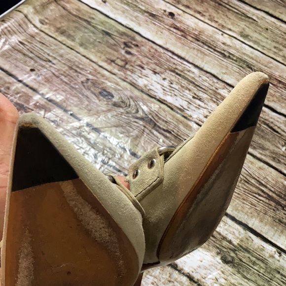 Prada Suede Kitten Heeled Mules - Picture 11 of 12